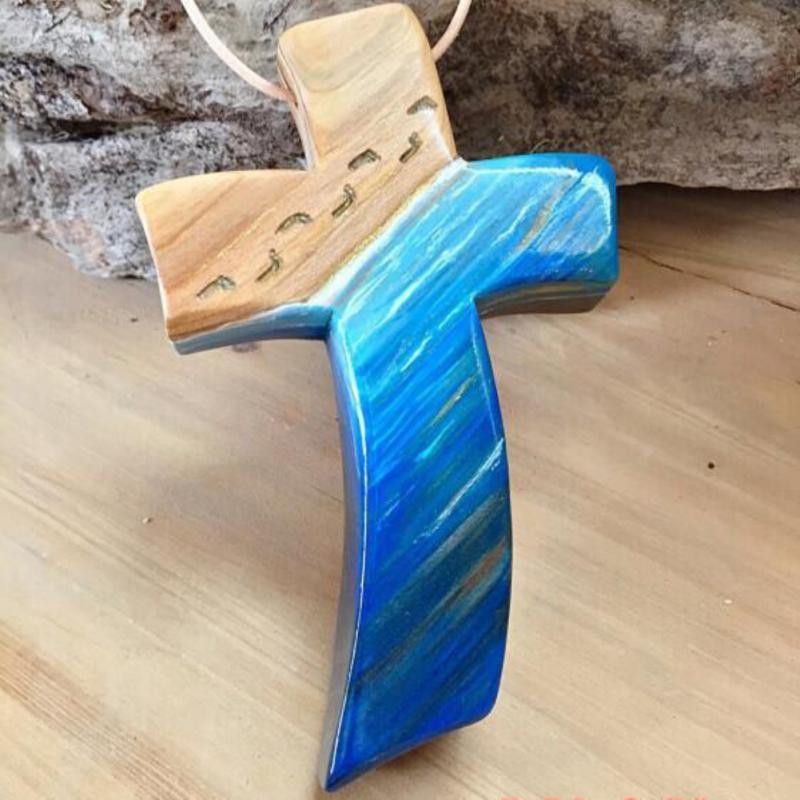 Soul Translucent Soothing God Inspired Handmade Wooden Cross