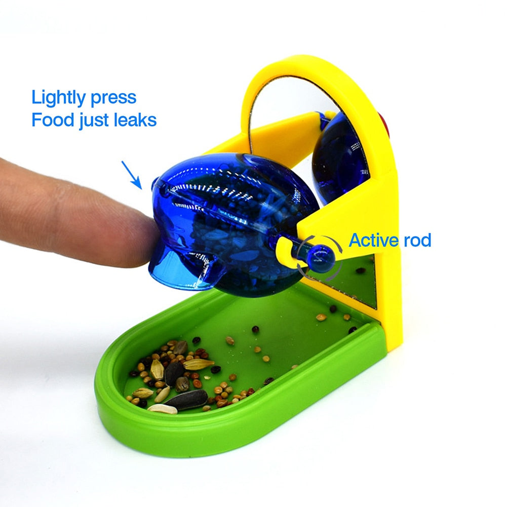 Parakeet Bird Toy Foraging Food Training