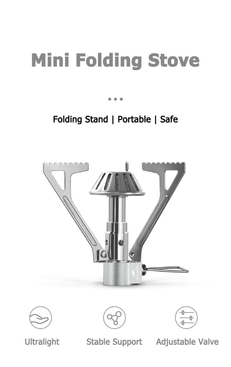 Naturehike Ultra Light Hiking Camping Gas Stove