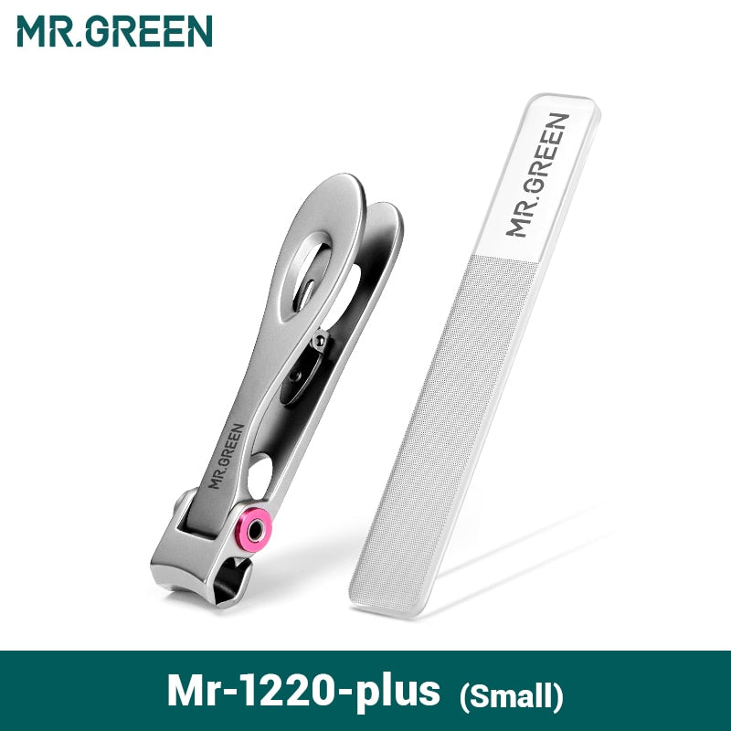 MR.GREEN  Stainless Steel Manicure Fingernail Cutter Thick Hard Toenail Scissors tools