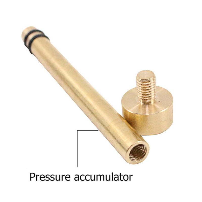 Brass Metal Fire Piston with Char Cloth-Hiking / Survival / Outdoor Emergency Fire Tube