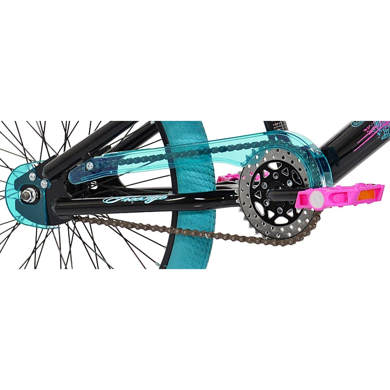 Kent 20" Girls BMX Bike, Aqua/Black/Pink