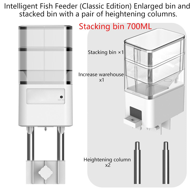 Full automatic feeder for aquarium