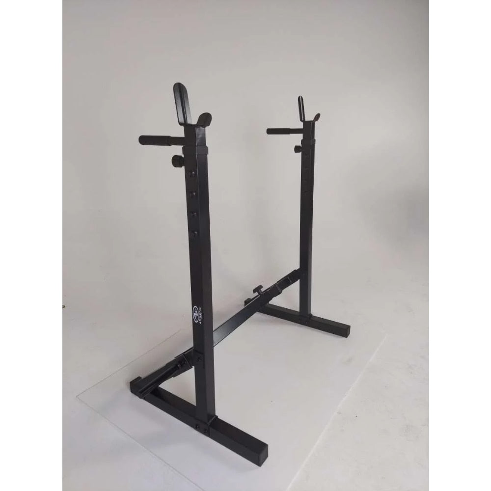 Athletic Works Adjustable Squat Rack fitness  gym equipment for home  workout