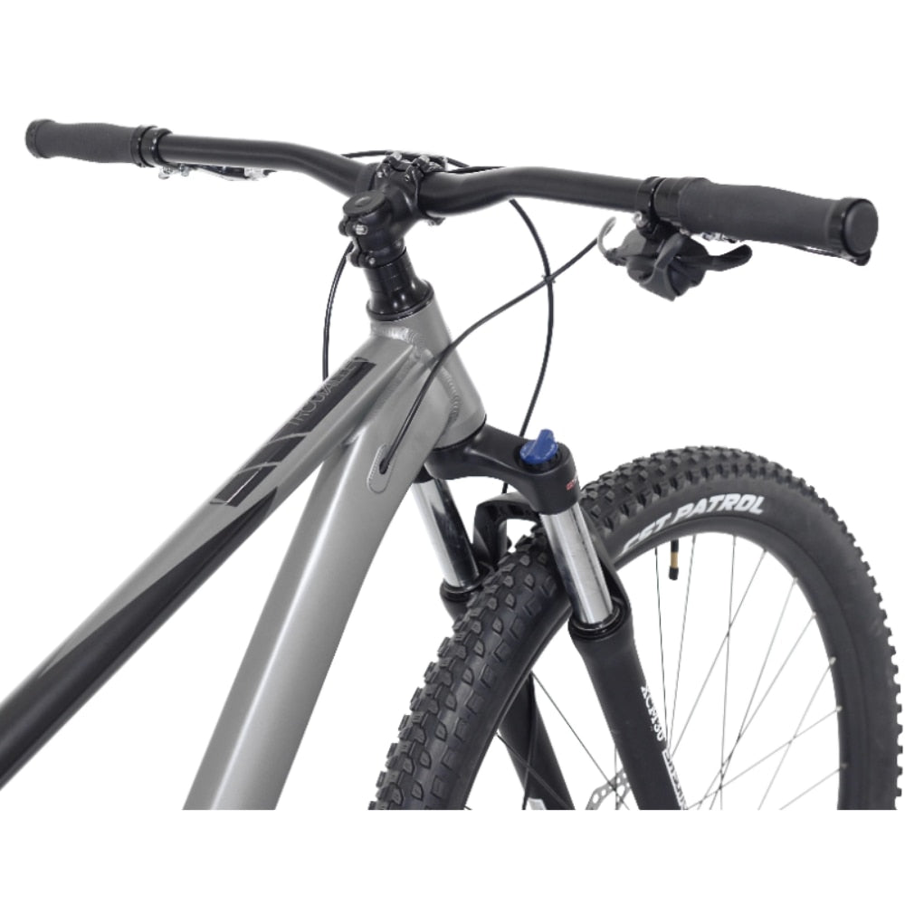 29" Men's Mountain Bike Medium Black and Taupe Bicycle