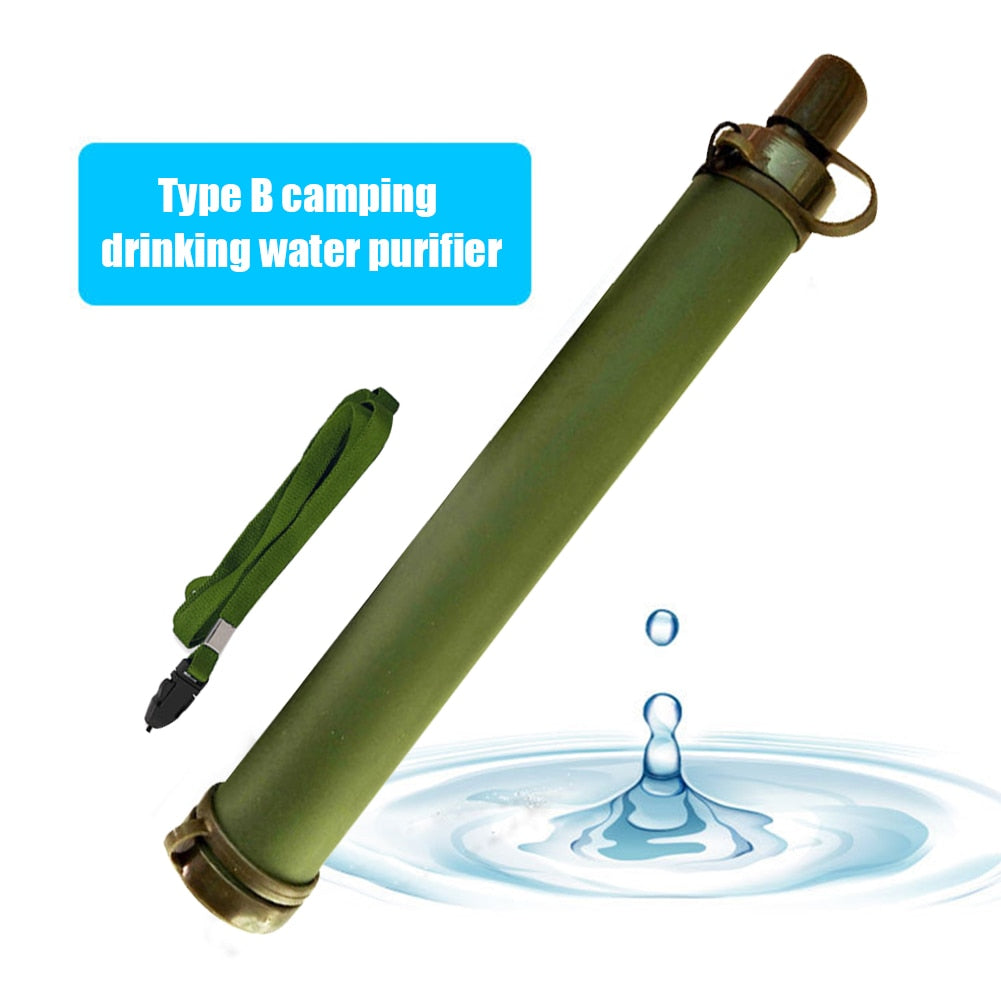 Hiking Drinking Water Filtering Survival Tools