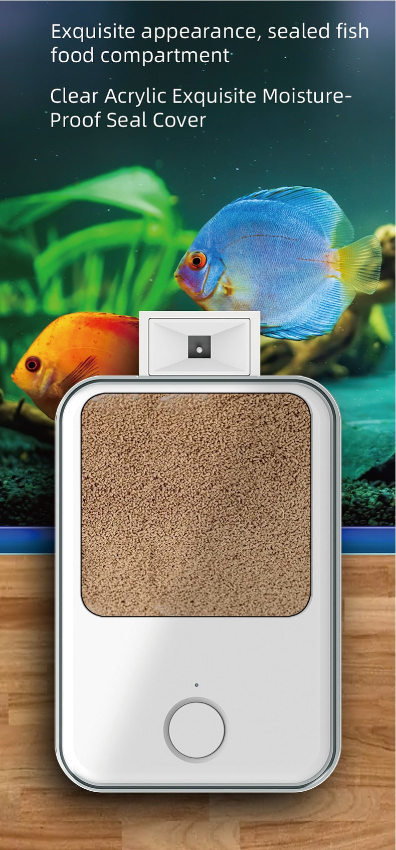 Full automatic feeder for aquarium