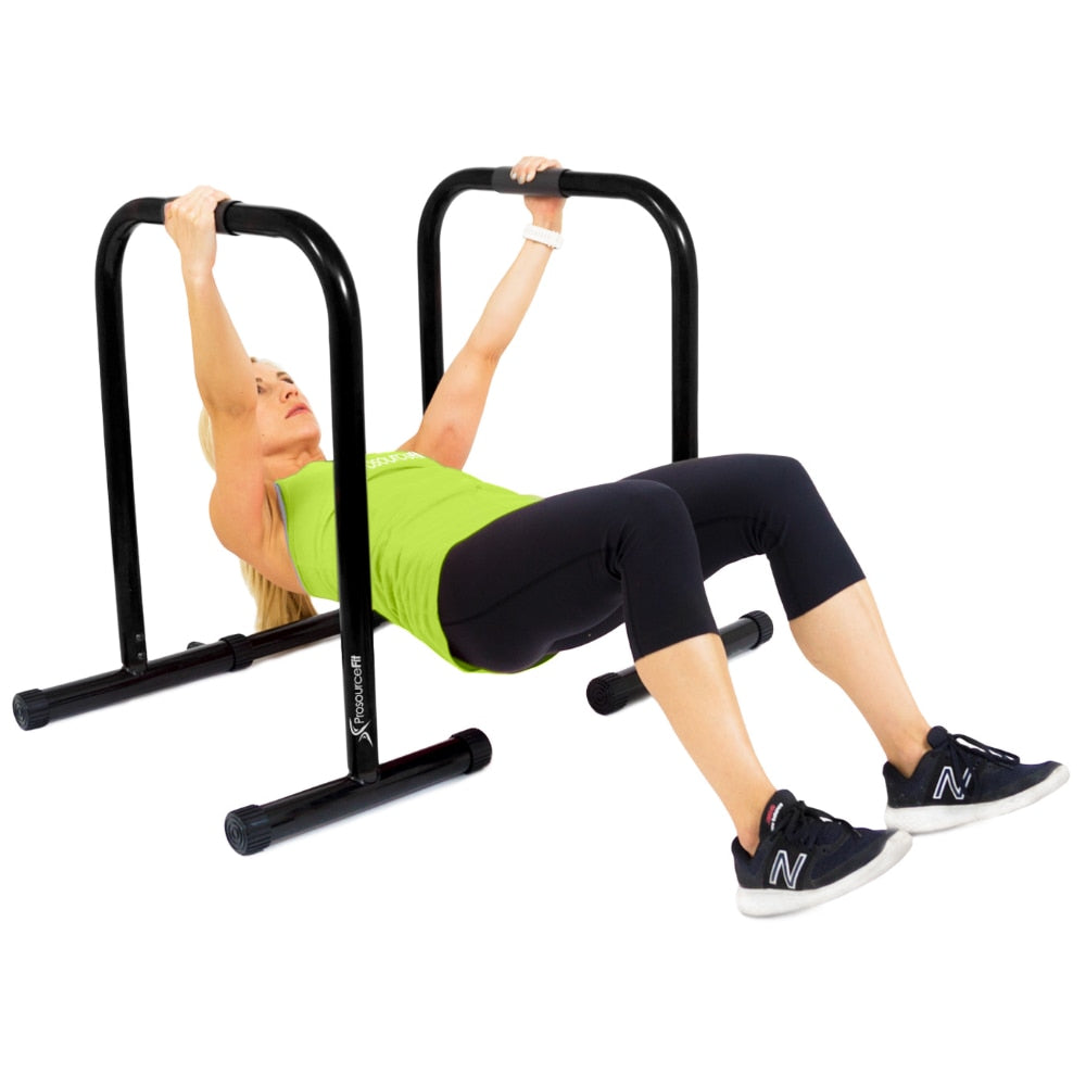 Dip Stand Station Body Press Bar with Safety Connector