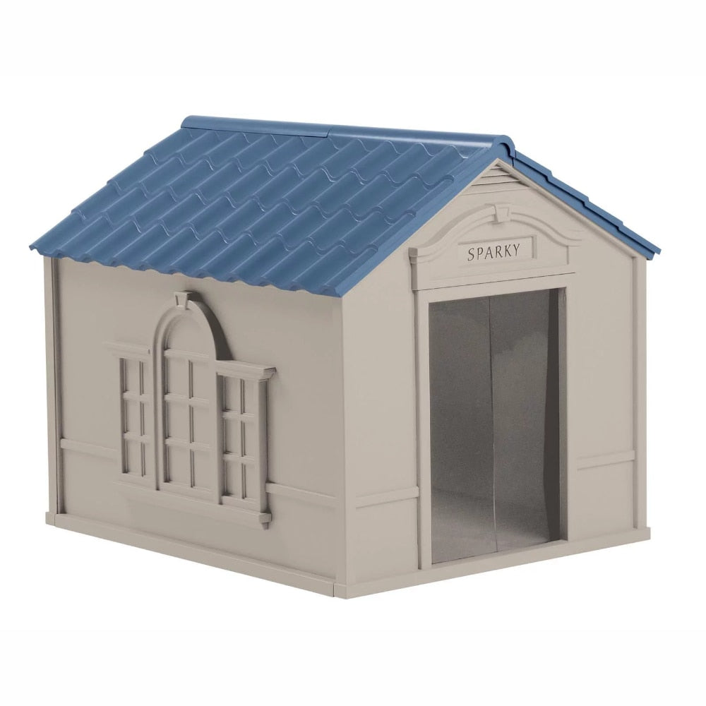 Deluxe Indoor/Outdoor Dog House for Medium/Large Breeds.