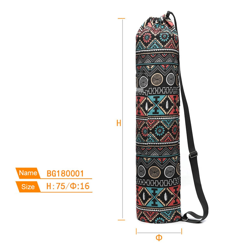 Printed Yoga Mat Bag