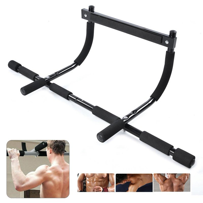 Sturdy, Portable Indoor Doorway Pull-Up Bar – Adjustable Width Locking Bar, Total Upper Body Workout Bar