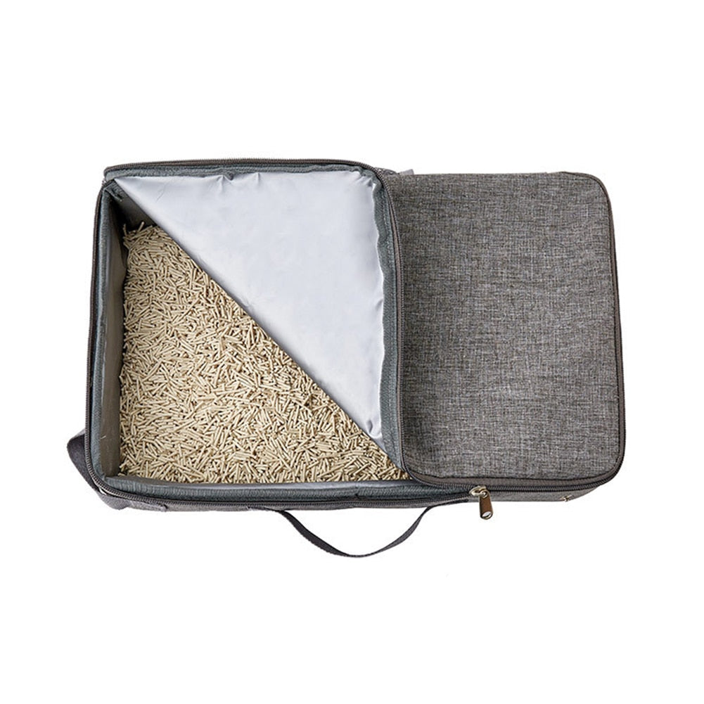 Foldable, Portable Litter Box