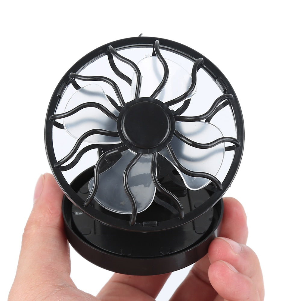 Solar Mini  Handheld Clip Fan, Portable Cooling Ultra Quiet Powerful High Quality Camping & Hiking