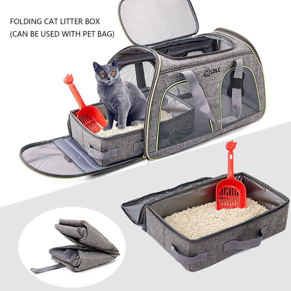 Foldable, Portable Litter Box