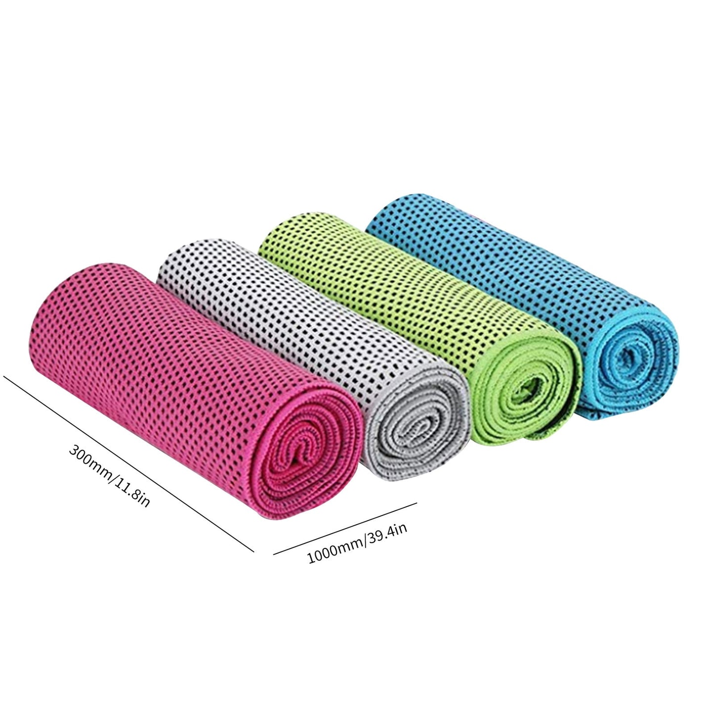 1-4pcs Summer Sports Cooling Towel