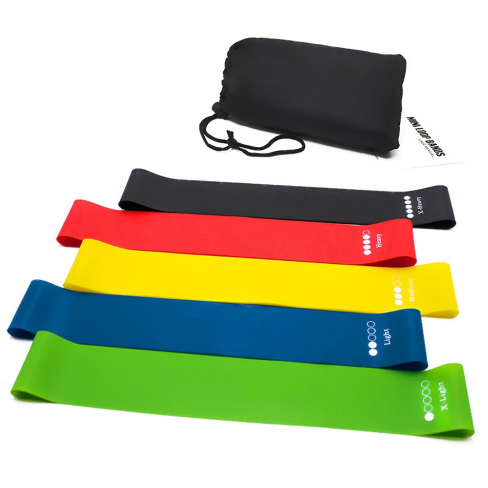 Rubber Resistance Bands Yoga, Pilates, Crossfit