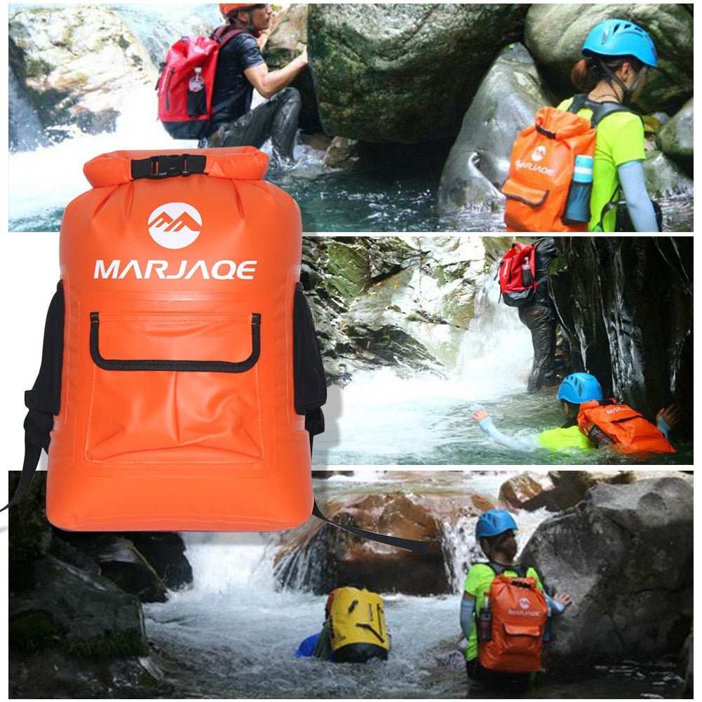 20L Outdoor Dry Waterproof Dry Gear Bags For Hiking