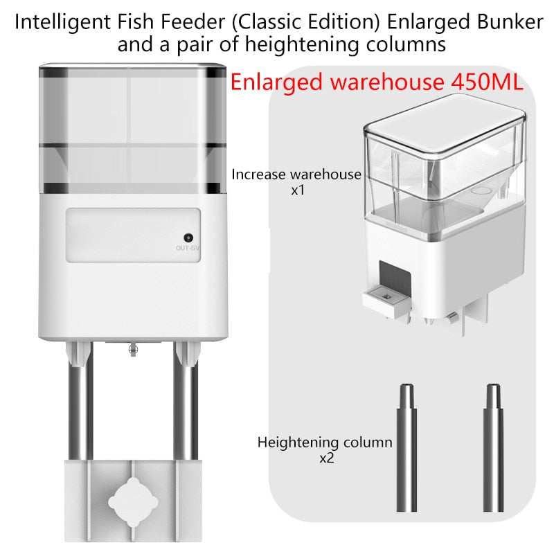 Full automatic feeder for aquarium