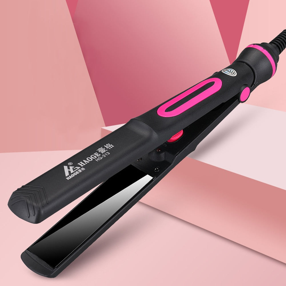 220V Professional  Dual-Use Curling Iron Hair Straightener