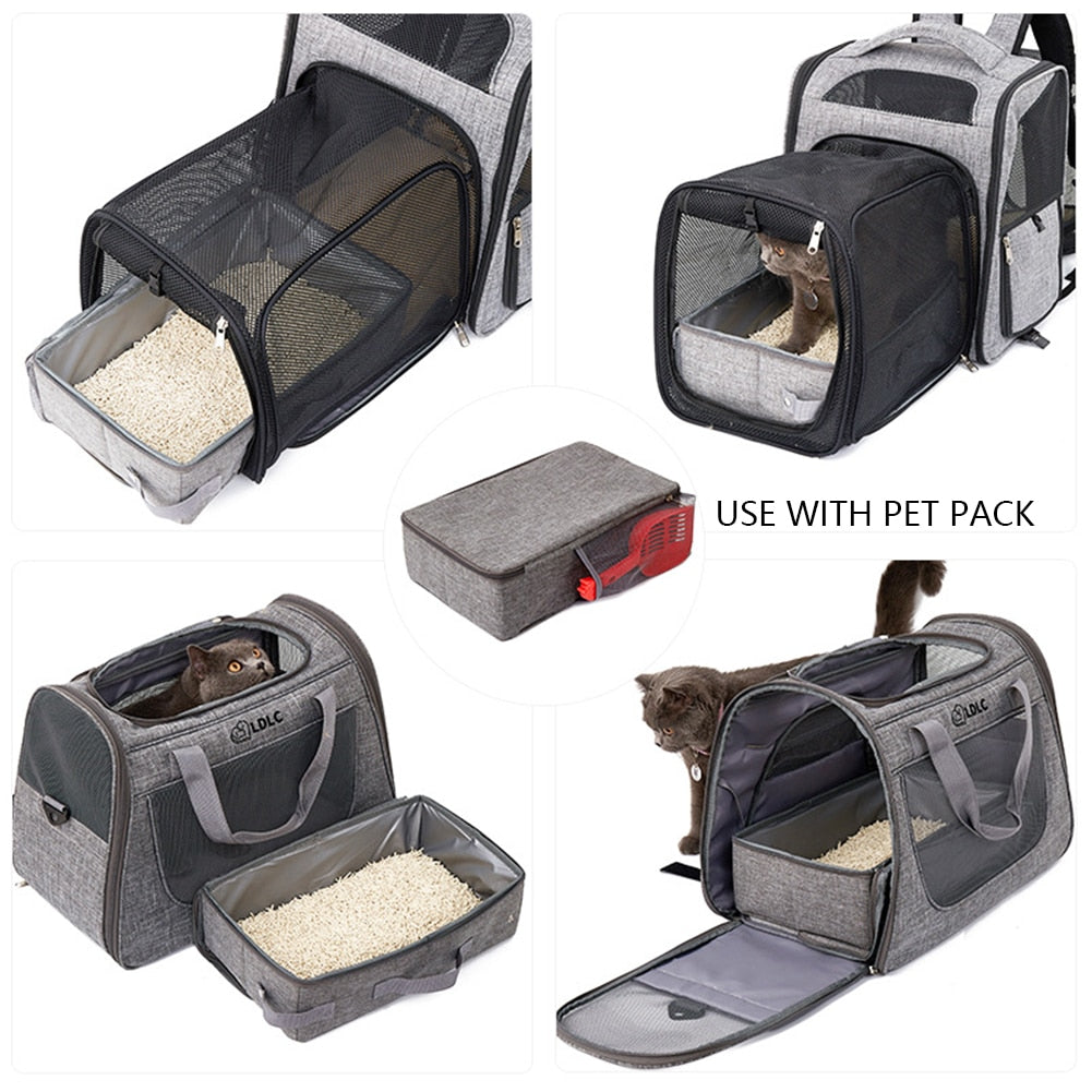 Foldable, Portable Litter Box