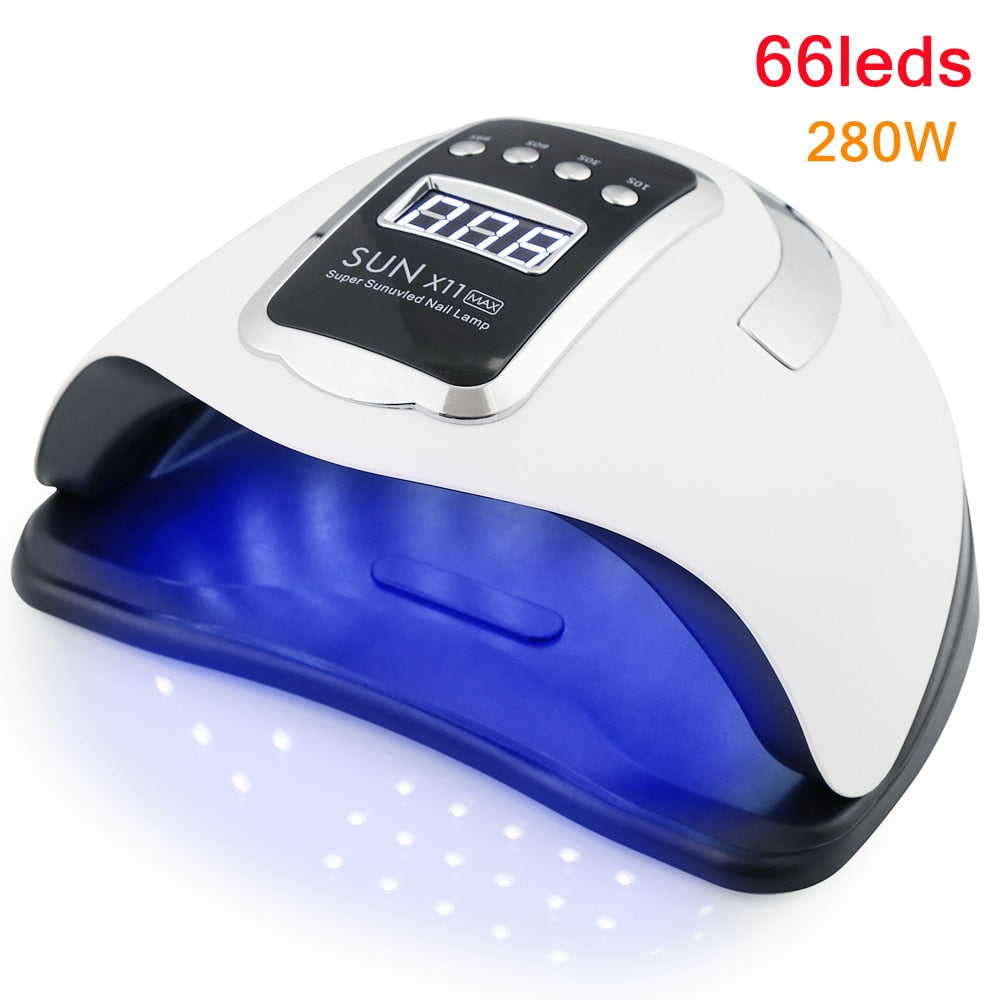 SUN X11 MAX UV Drying Lamp Nail Lamp for Nails Gel Polish