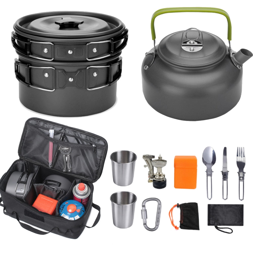 Cookware Set For Hiking and Camping