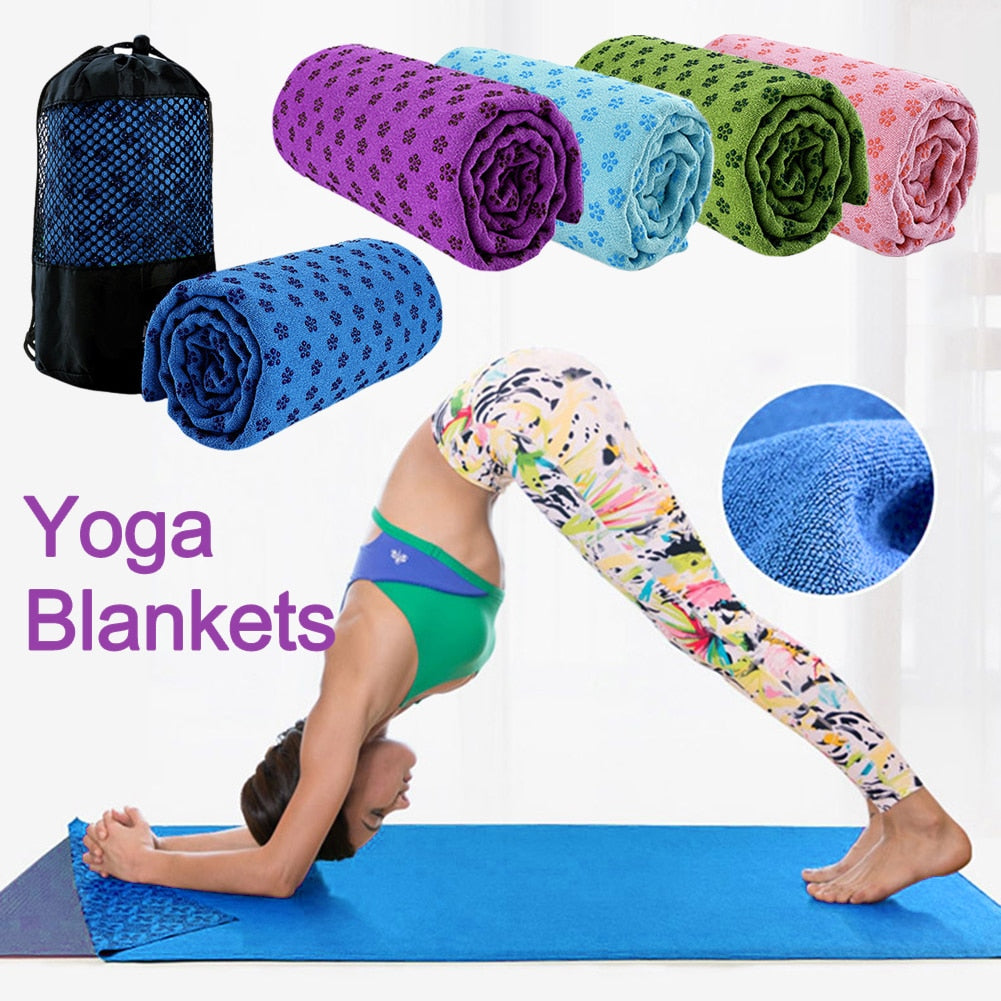 183x63cm Yoga Blankets Non Slip Yoga Mat Cover